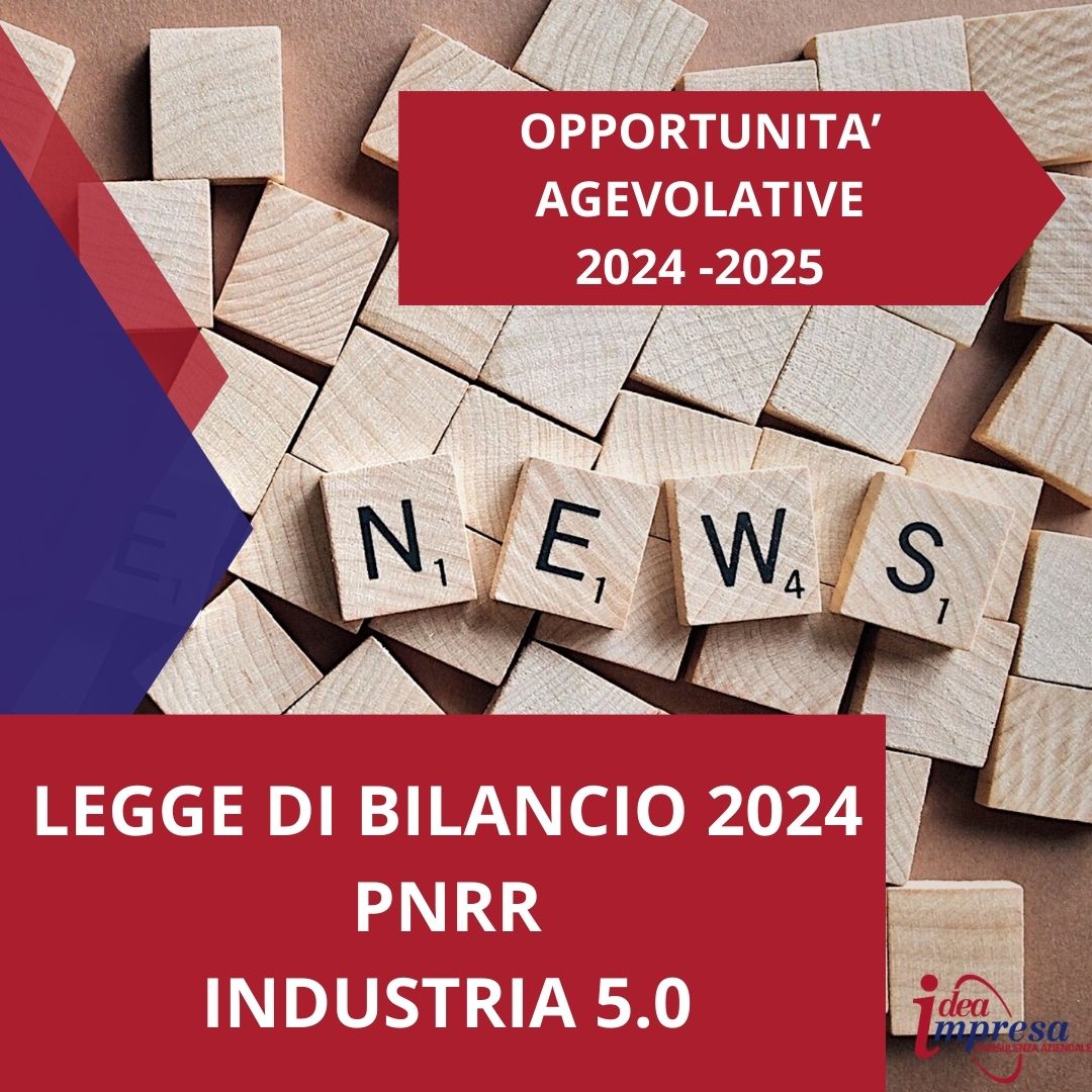 OPPORTUNITA' AGEVOLATIVE 2024 2025 IDEA IMPRESA Contributi a